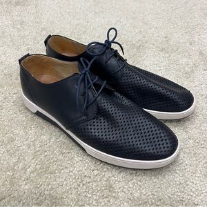 Merkmak Men’s Casual Shoes Blue Summer Breathable US Size 11, 45 KW1985 Lace Up,